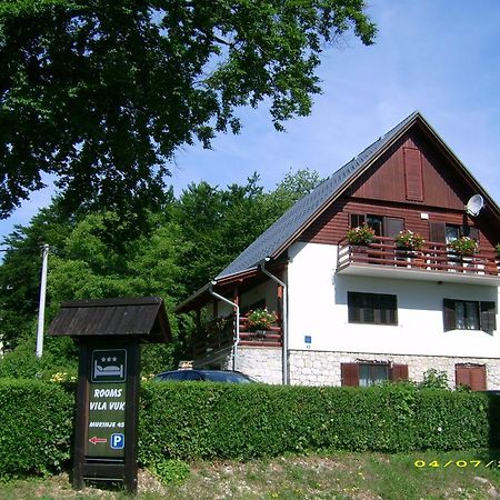 Vila Vuk Plitvička Jezera Zewnętrze zdjęcie